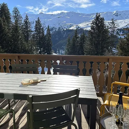 Superbe Skis Aux Pieds Avec Cheminee Et Parking A Meribel - Fr-1-180-629 Les Allues